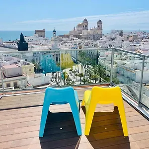 Skyline - Penthouse With 50m2 Private Terrace And Stunning Views Apartment Cádiz